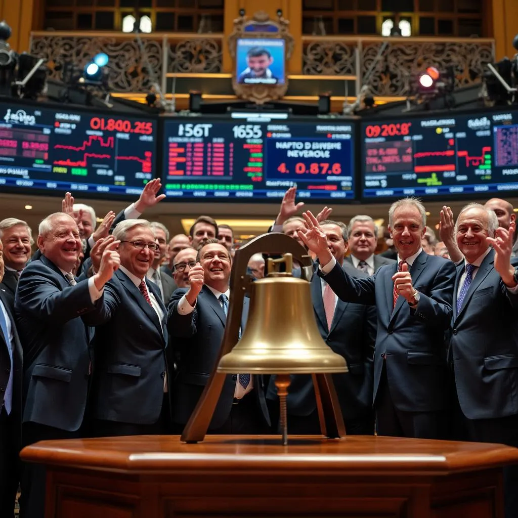 Ceremonia de apertura de bolsa